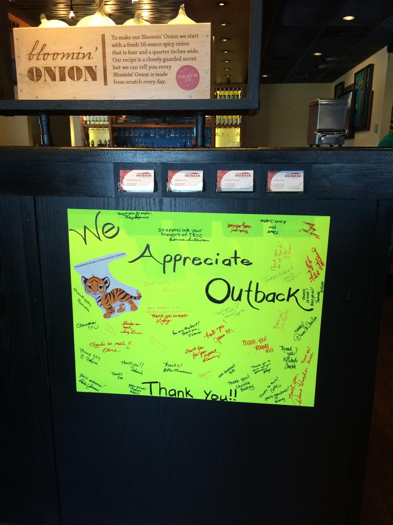 outback thank you card outback thank you card