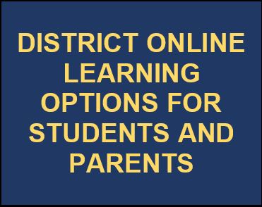 District Online Leaning link to online learning at HCBOE