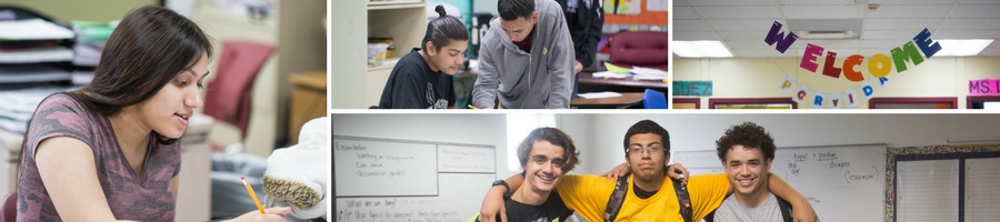 Students in Por Vida Academy Charter District Students in Por Vida Academy Charter District