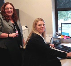 Business office staff