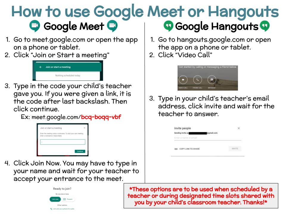 How to use Google Meet or Hangouts How to use Google Meet or Hangouts