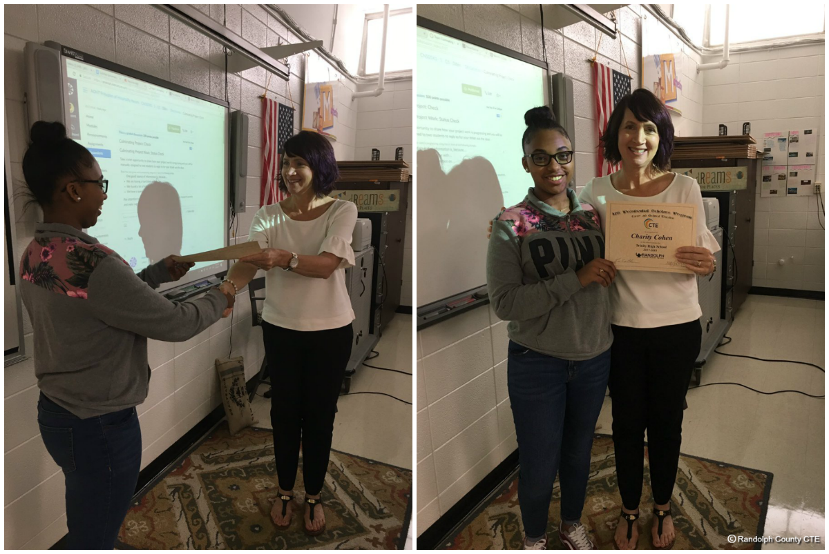 Charity Cohen and Jandra Dillon - Presidential Scholar