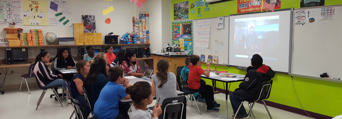 5th Grade Video Conference McDonald Observatory Video Conference