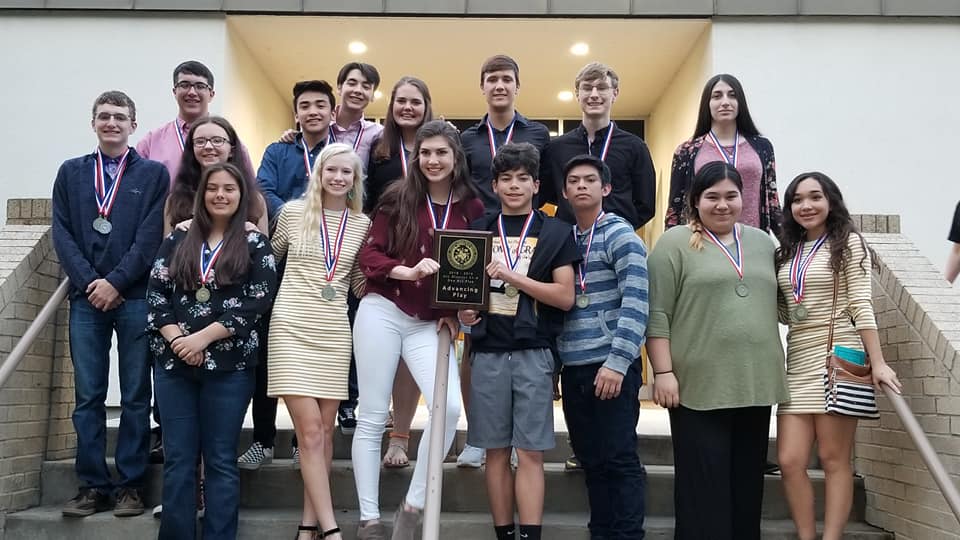 OAP Advances to BiDistrict 2019 OAP Cast and Crew