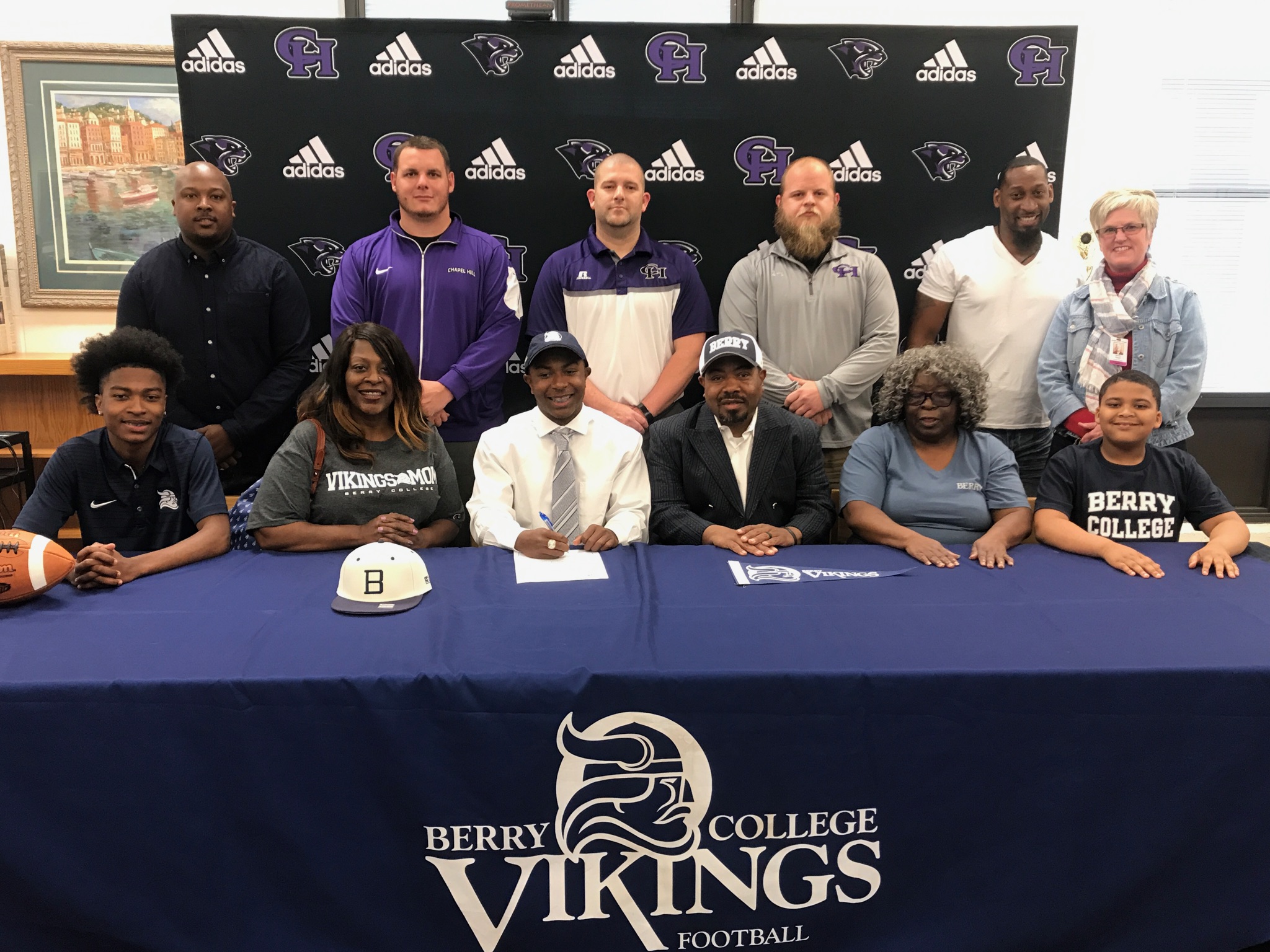 Malik Leblanc / Football Malik Leblanc signing to play Football at Berry College