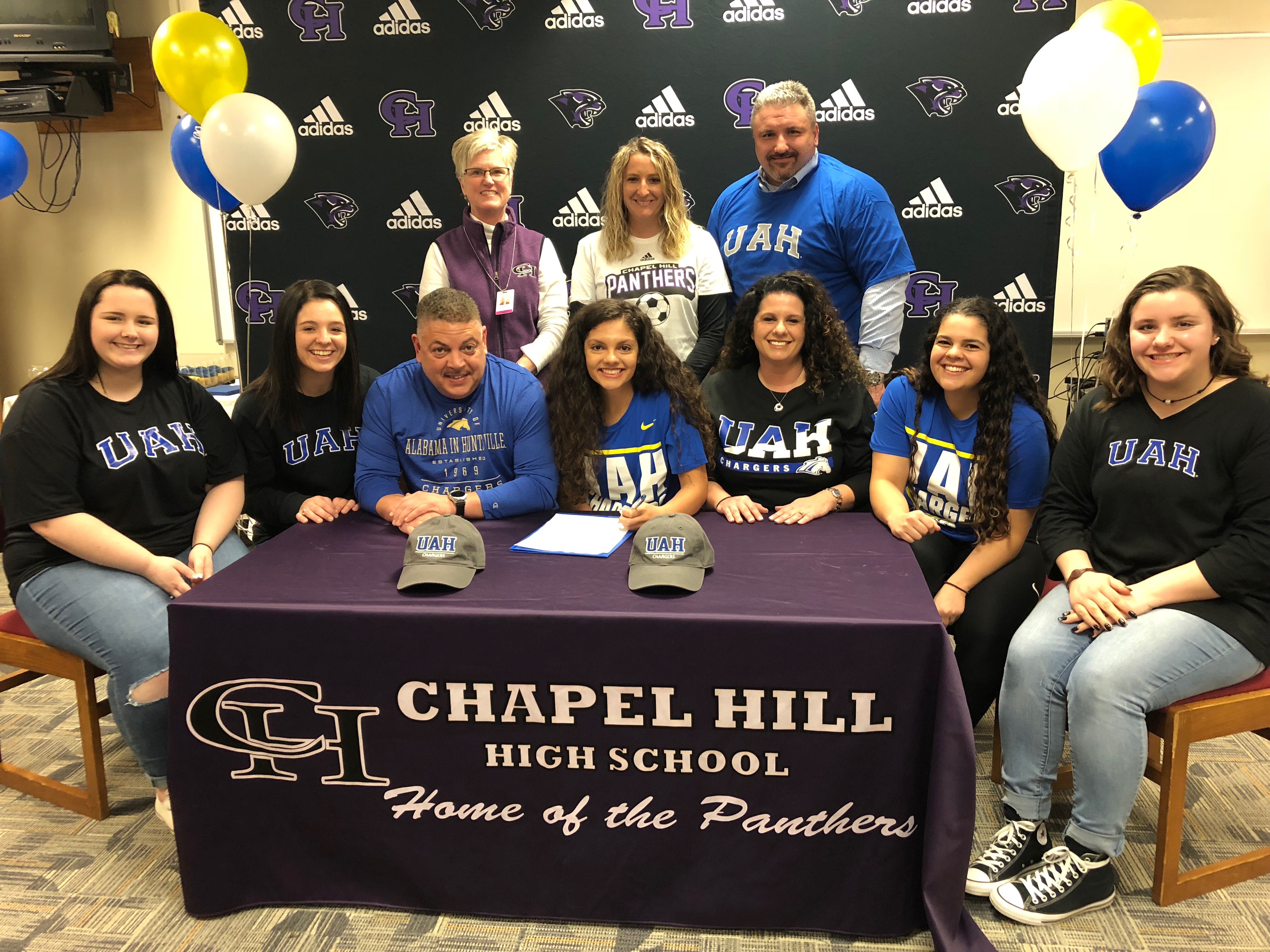 Devon Thompson Soccer Signing at UAH Devon Thompson Soccer Signing at UAH