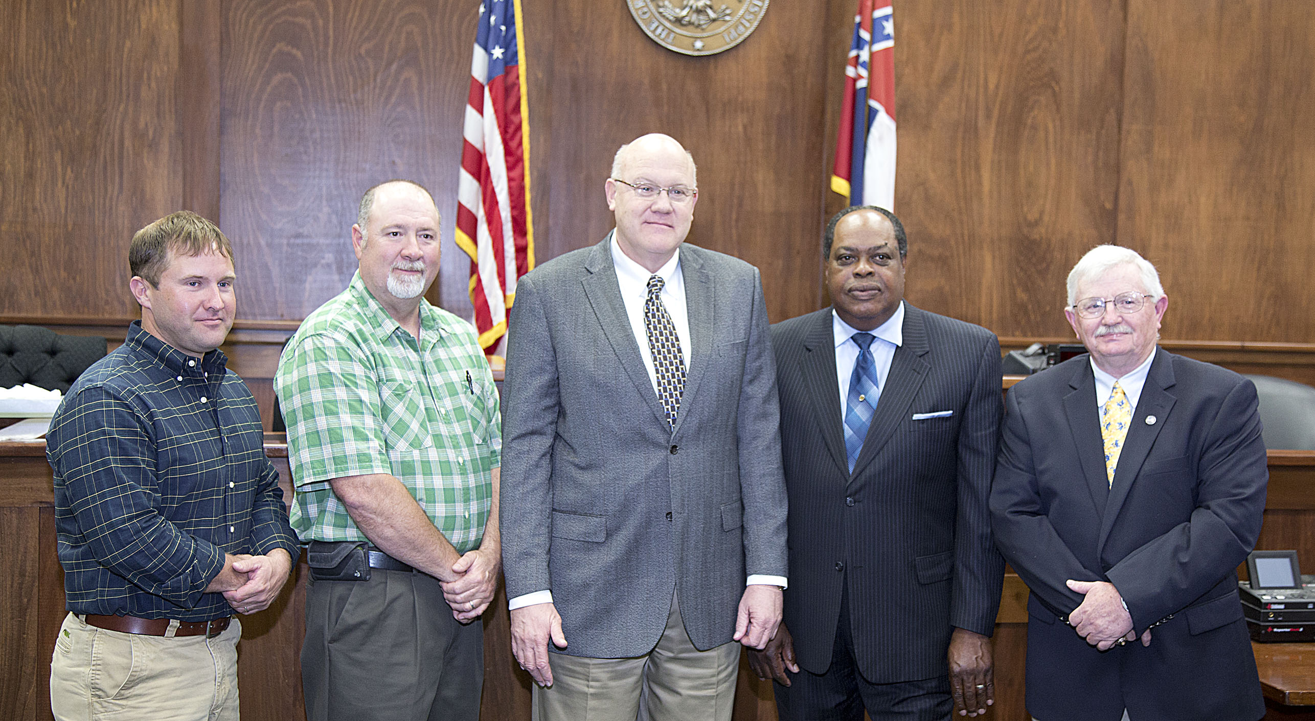 The newly elected Scott County Board of Education, April 21, 2015.