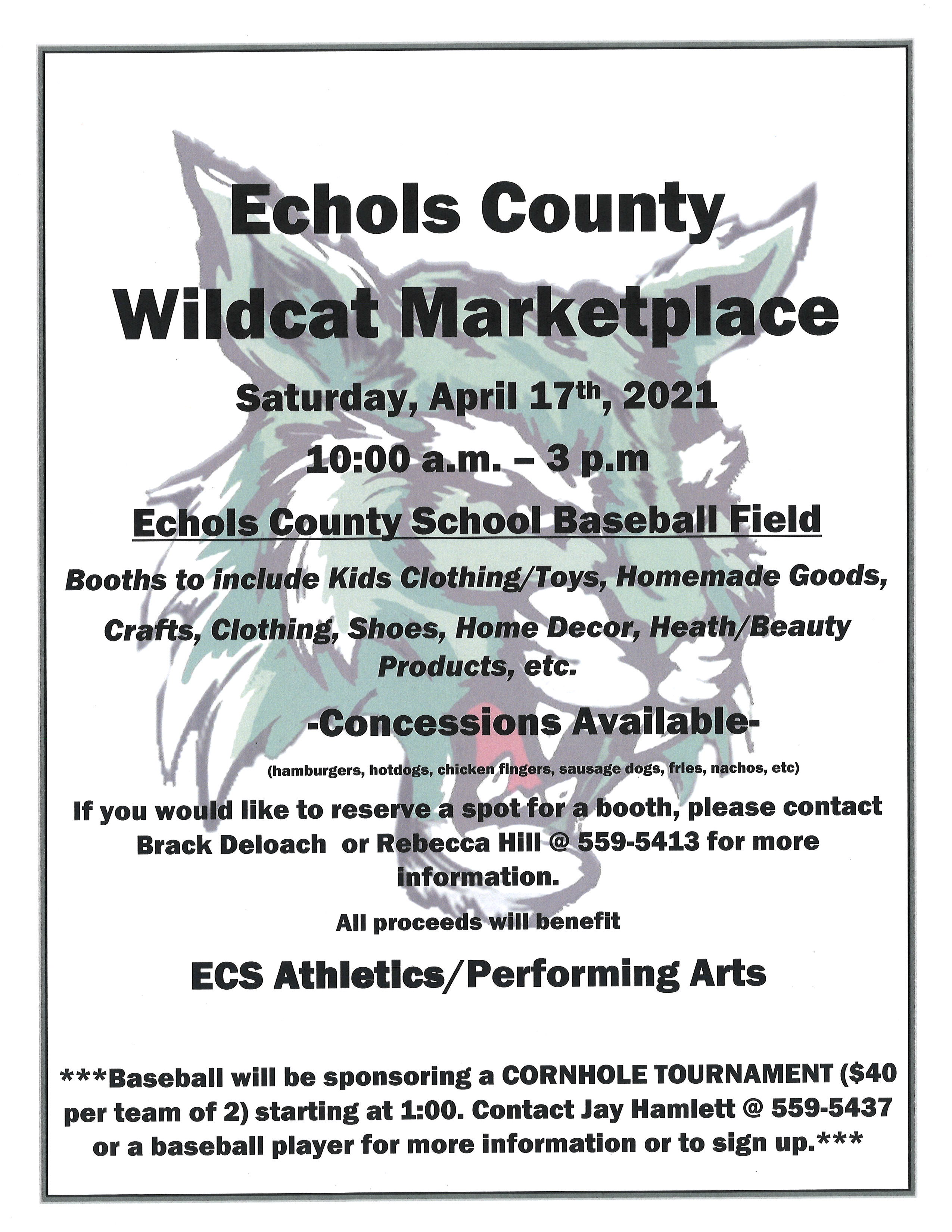 Wildcat Market Place Flyer Wildcat Market Place Flyer