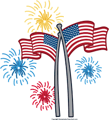 District Closed Week of July 4 2019 American Flags for July 4