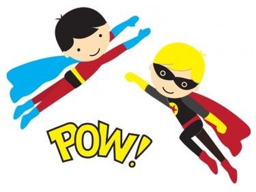 Super Heroes theme for 4th grade music performance superheroes