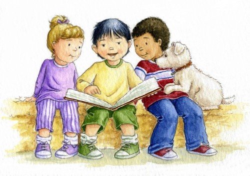 Children Reading
