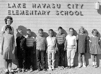 Serving students since 1964. (Picture from Lake Havasu Museum of History.) First School