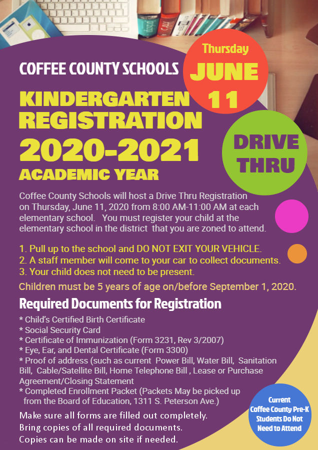 Nicholls Elementary School Kindergarten Registration Is June 11