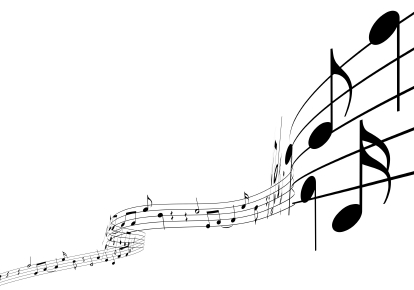 decorative image of musical notes