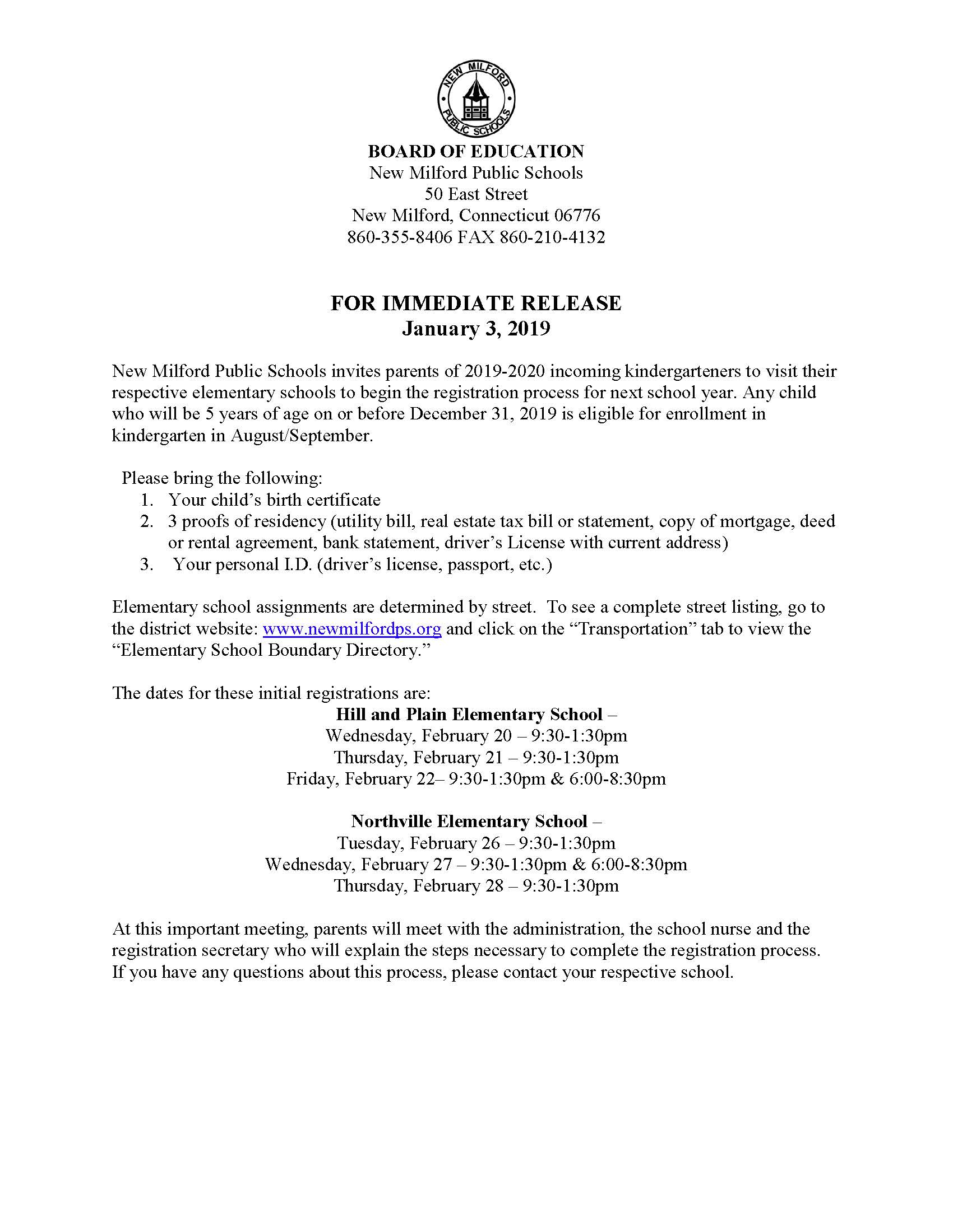 Press Release