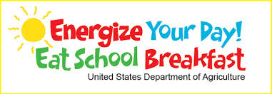 Energize Your Day! Eat School Breakfast Graphic