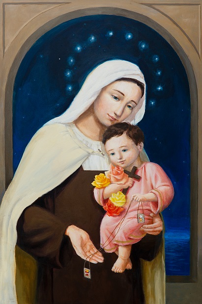 Our Lady of Mt. Carmel by Christina Yang