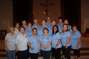 (click for larger image) Bottom row (LtoR): Monica Crocker, Sara Jean Brooklere, Betty Balcom, Anita Dempsey, Daphne Davis, Roxanne Montgomery, Tina Webb
Top Row: Ann Tulloss, Pat Roden, Patti Wilson, Jimmie Chicarello, Amy Moore, Margaret Pender, Joan Marks, Hilda Willis, Desi Nelson
Not pictured: Patty Wehby, Ann Rainey, Renea Vendt, Sandi Alfano, Pat Rogato, Shirley Goolsby, Debbie Brasher