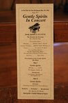 View 2012 Gentle Spirits Concert