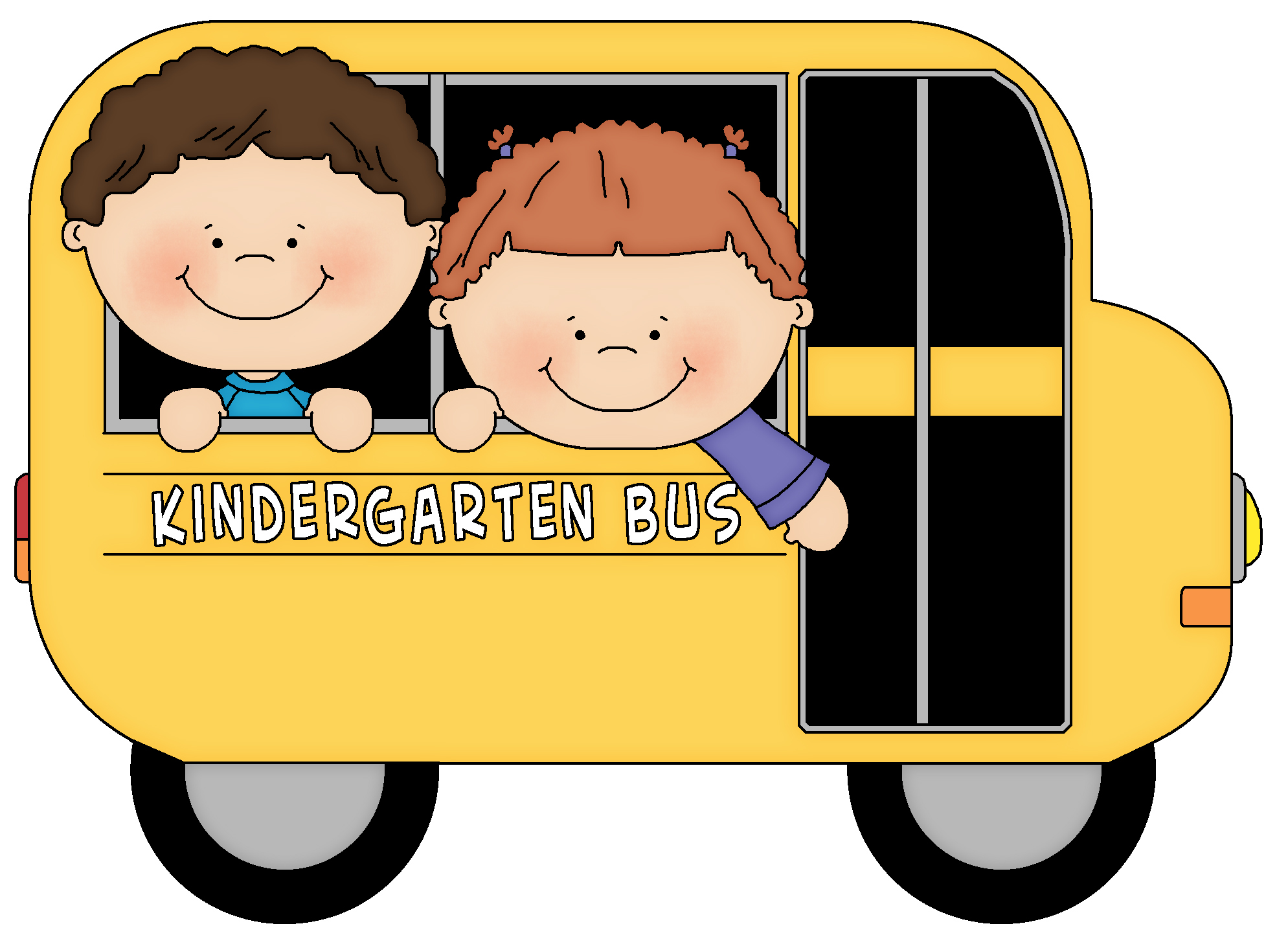 kindergarten bus clipart - photo #18