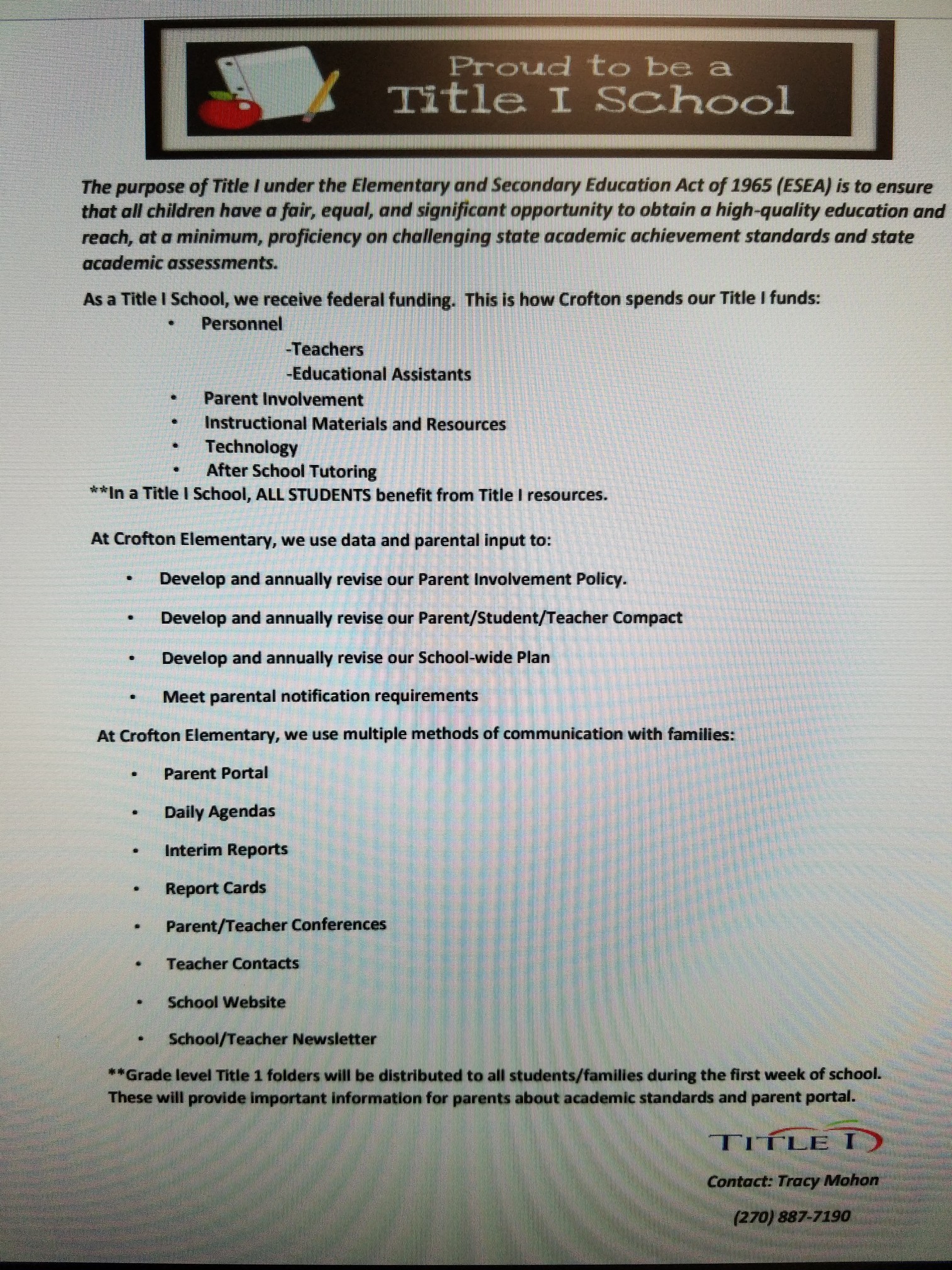 Crofton Elementary School