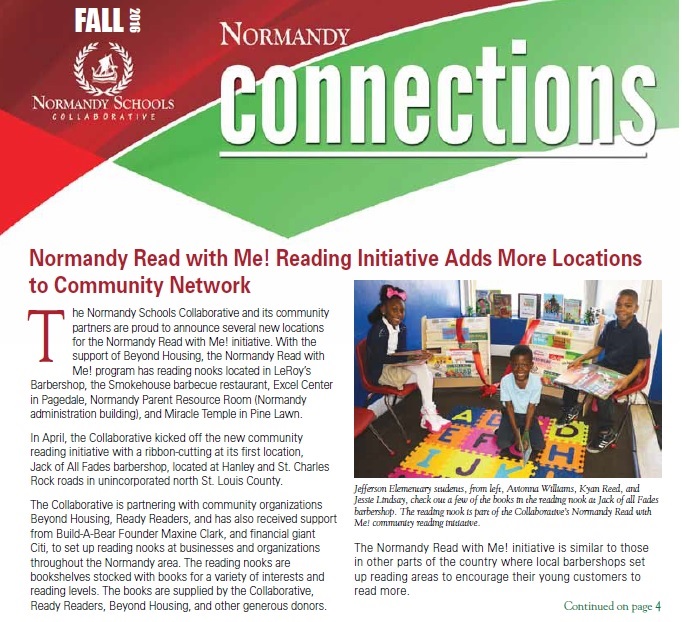 to the Normandy Schools Collaborative Website.