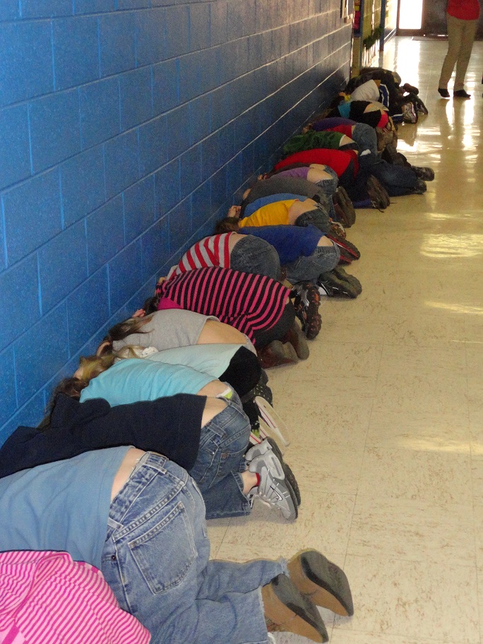 Bean Station Elementary: Latest News - BSE Students Practice Tornado Drill